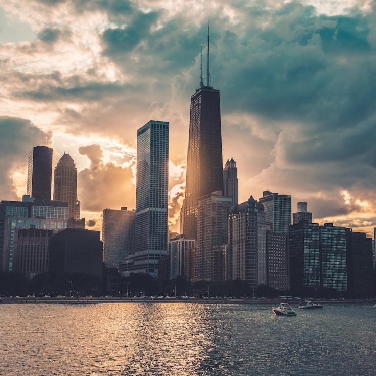 City skyline in Lisbon, Portugal